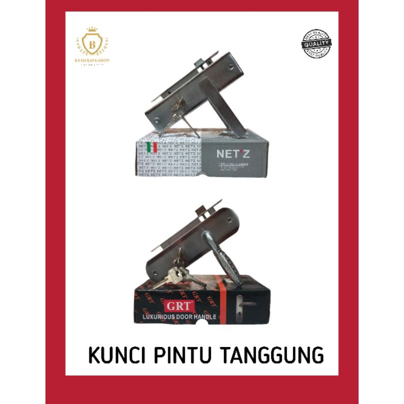 Kunci Pintu Tanggung / Slot Pintu Rumah Minimalis