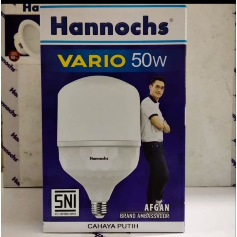 New Bolam Lampu LED Hannochs 50watt 3Pcs