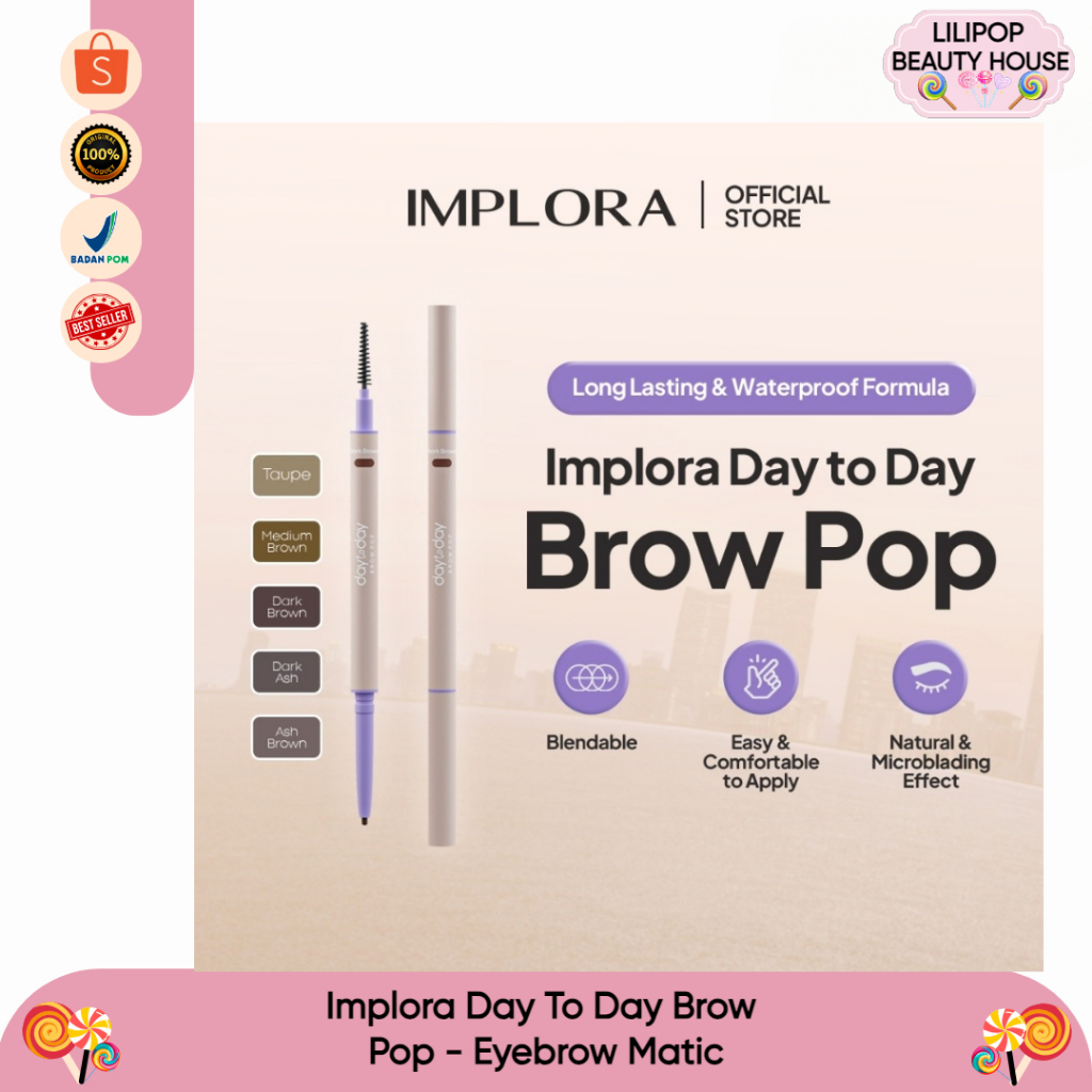 Implora Day To Day Brow Pop - Eyebrow Matic