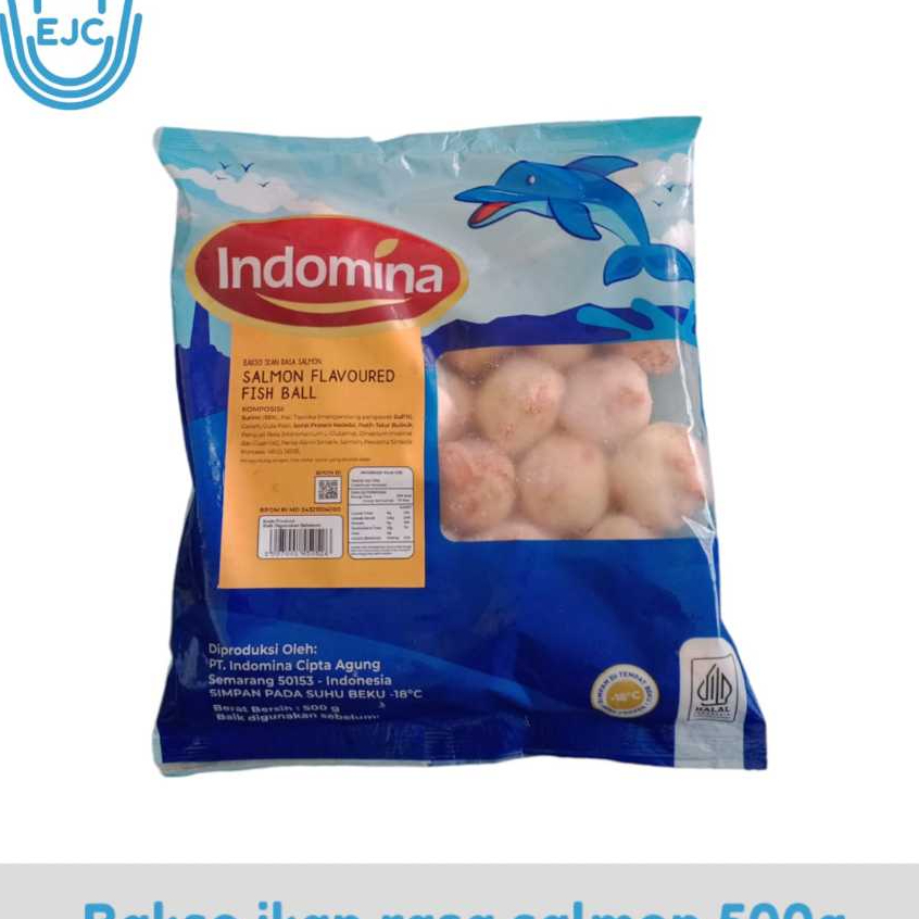 

SALMON FLAVOURED FISH BALL INDOMINA 500GR