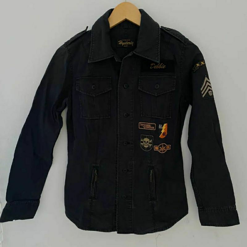 kemeja jaket hysteric glamour