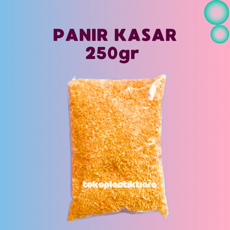 

Breadcrumb / Tepung Roti / Panir Kasar 250gr Termurah