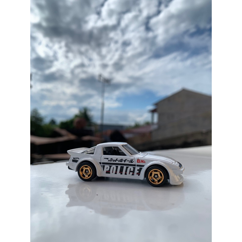 Hotwheels Mazda RX7 Police Loose