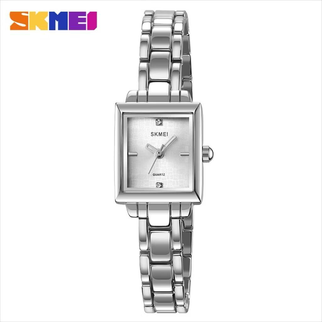 SKMEI 2315/JAMTANGAN ANALOG WANITA RANTAI STAINLESS STEEL/JAM TANGAN SKMEI WATERESISTAN.