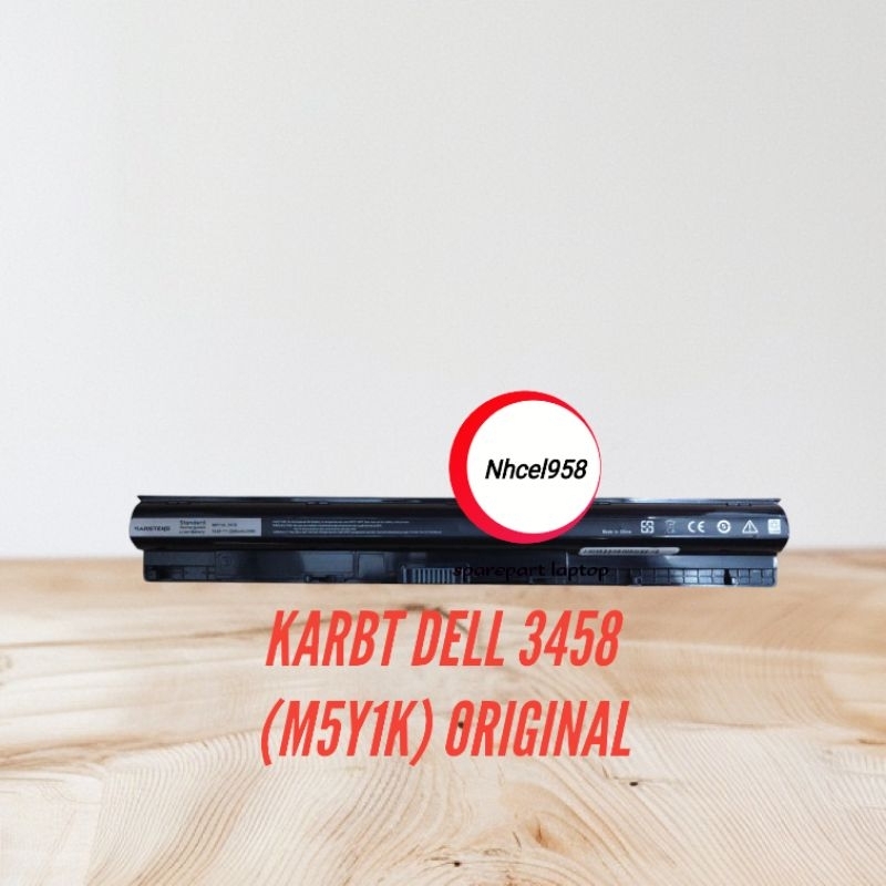 ✅Baterai Dell 3458 (M5Y1K) Original