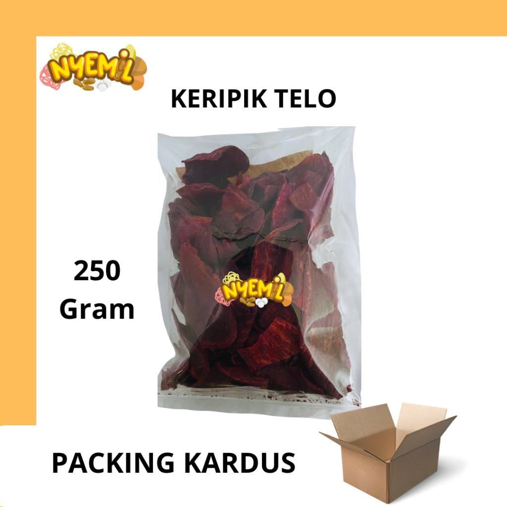 

Keripik Ubi/Telo Ungu Manis 250gr