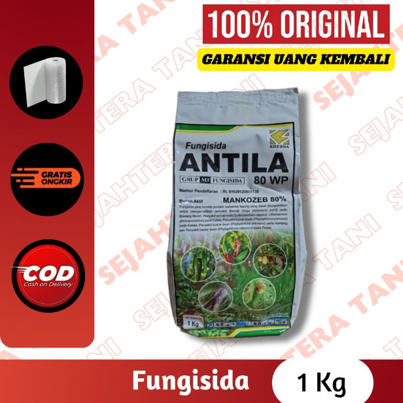 Fungisida ANTILA MANKOZEB 80 WP - 1 Kg & 500 Gr