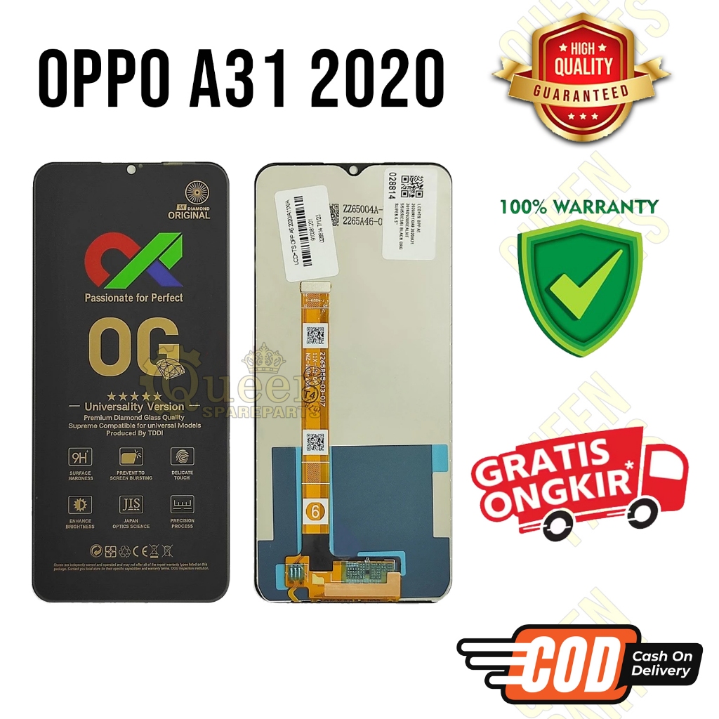 Lcd Touchscreen OPPO A31 2020 Original OEM Lcd OPPO A31 2020