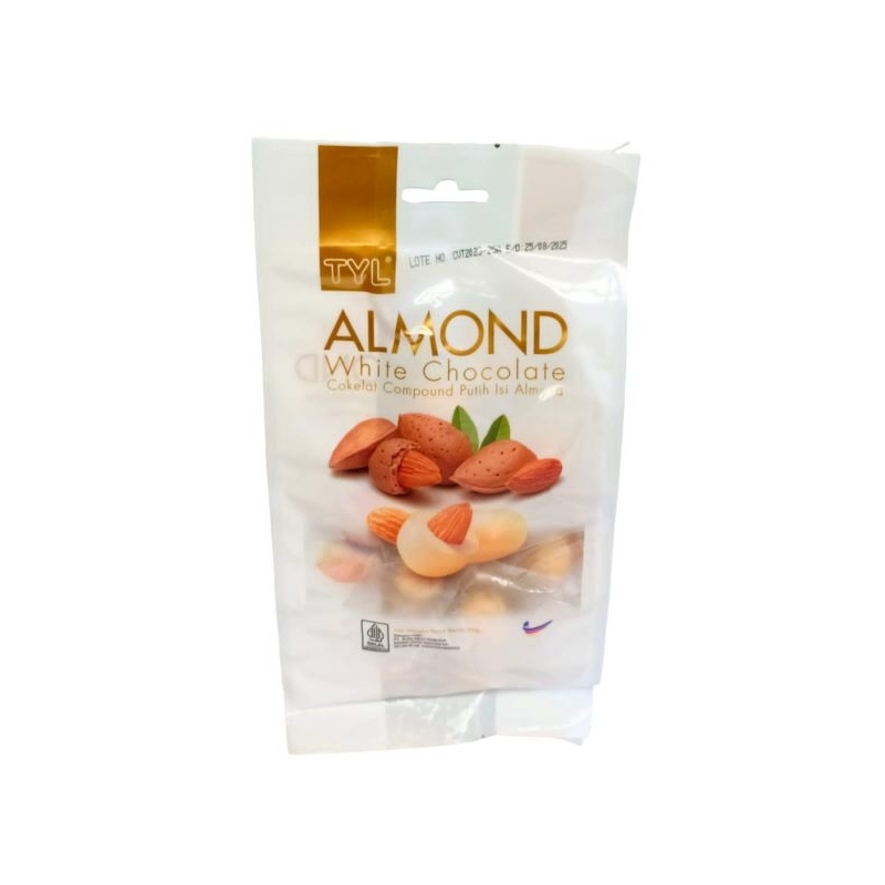 

TYL Chocolate Almond 100 Gr √ Coklat Isi Kacang Almond (Sudah Halal)