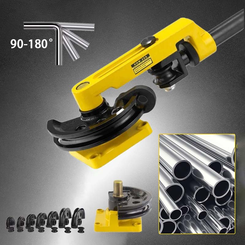 Alat Bending Pipa Besi Alat Pembengkok Pipa Besi 10-25mm Pembengkok Pipa Manual Mesin Bending Pipa