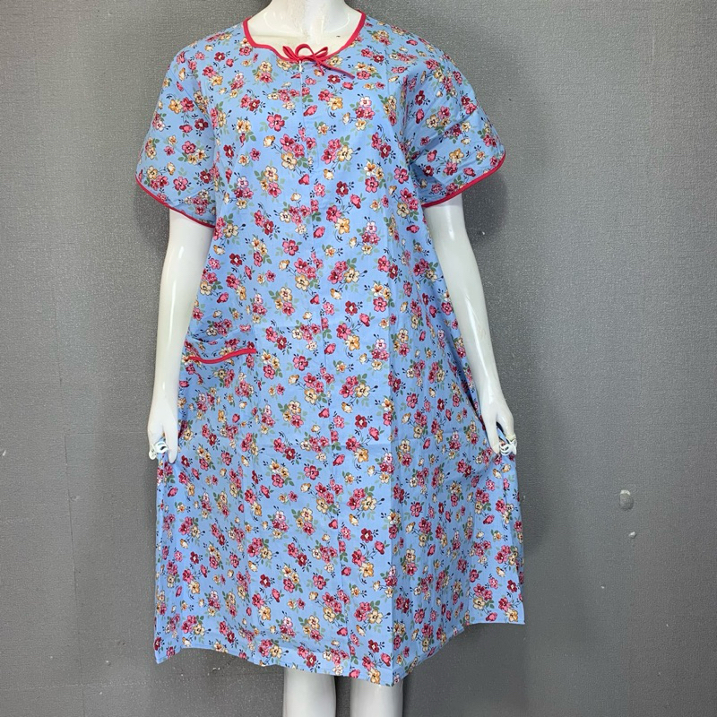 BunnyNightie - Pretty Girl Daster Katun Ukuran L | Baju Tidur Katun Pretty Girl