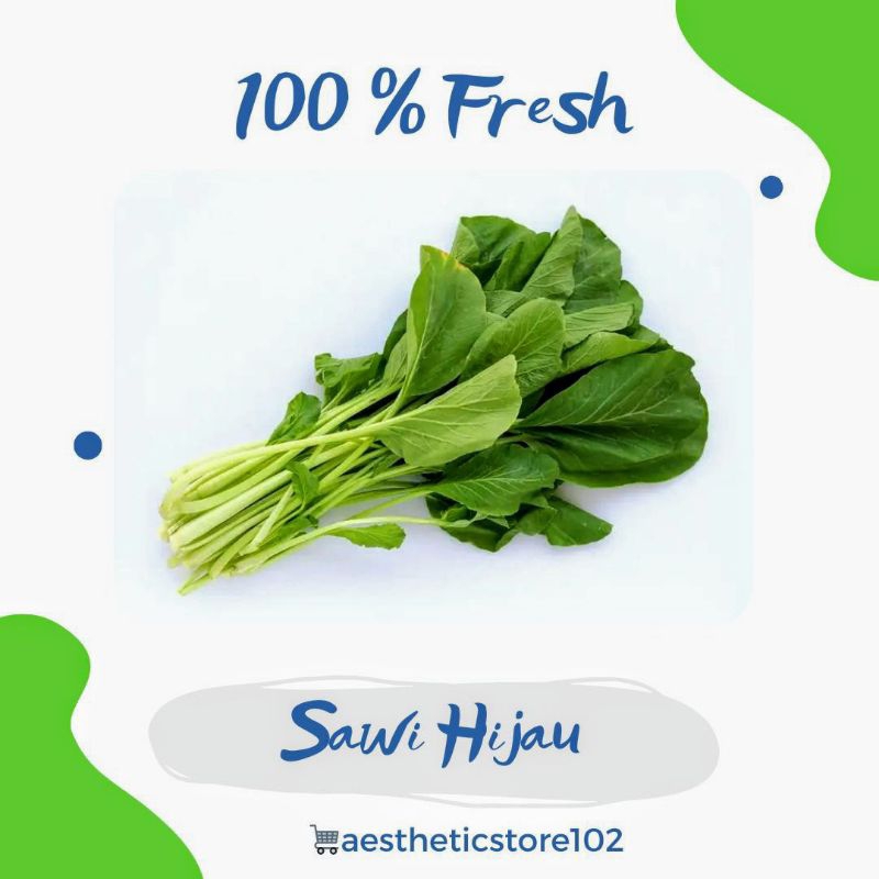 

Sawi Hijau 500 Gram Fresh