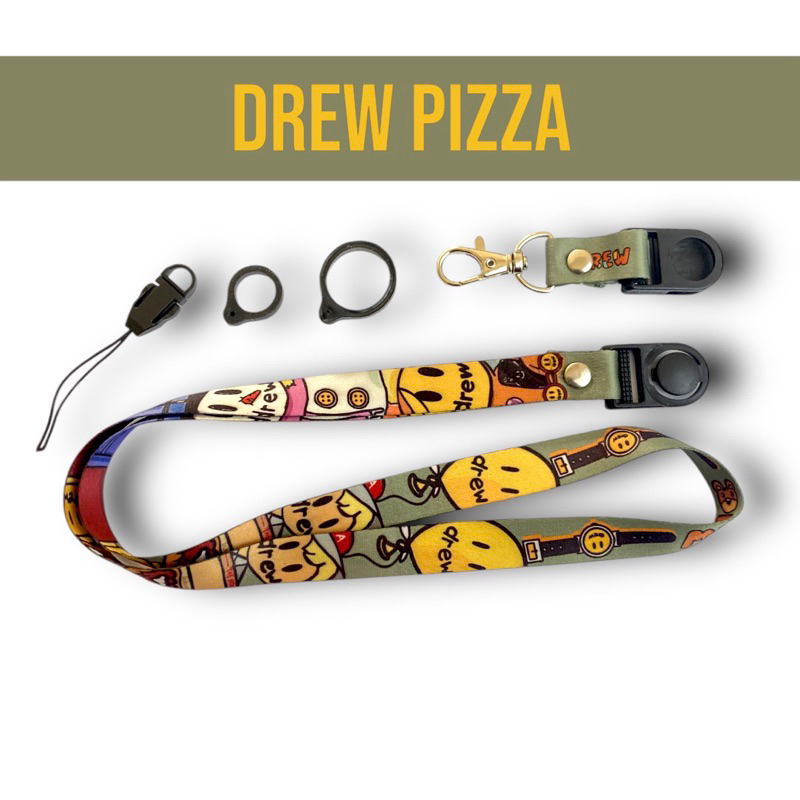 

DREW PIZZA LANYARD GANTUNGAN HANDPHONE