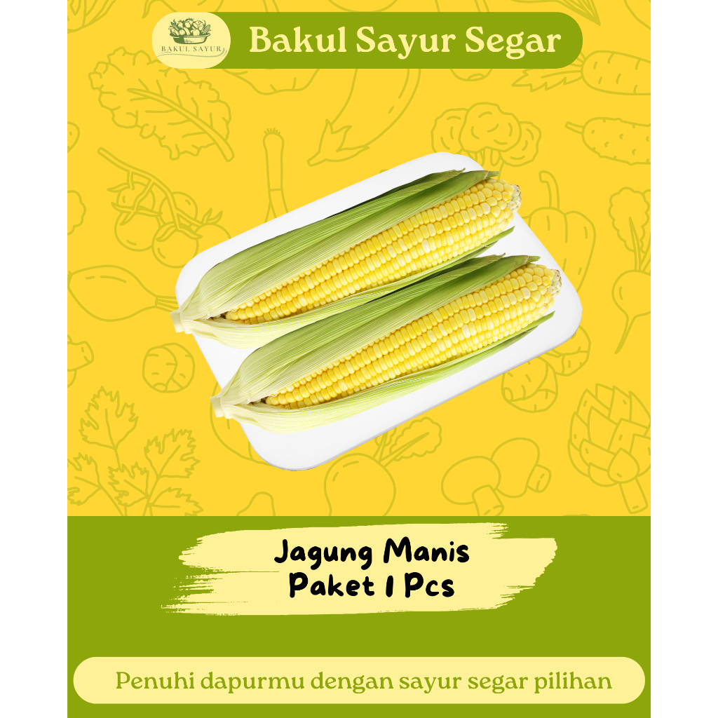 

KIRIM INSTAN Jagung Manis 1 Pcs (isi 2 buah)