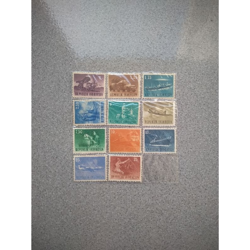 

Perangko Kuno/Jadul Indonesia Seri Transportasi