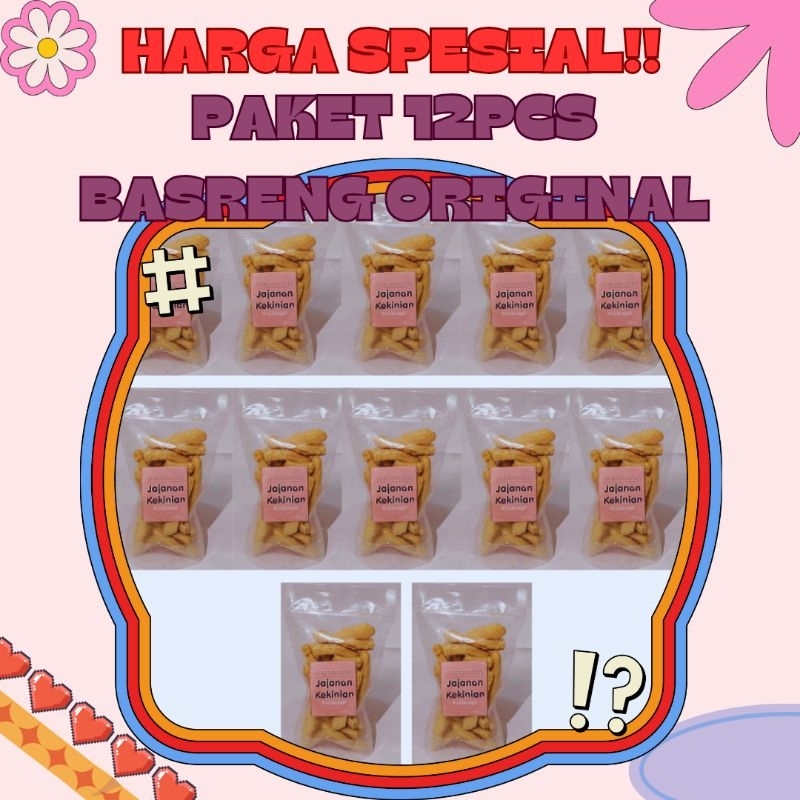 

Paket basreng stick original 12pcs