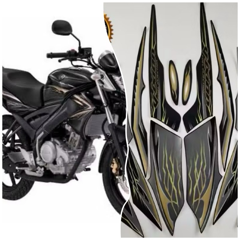 STRIPING STIKER LIS LES MOTOR YAMAHA VIXION OLD 2010