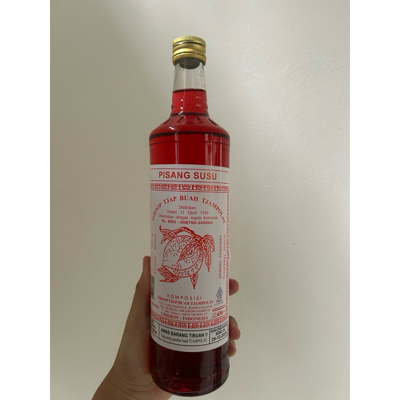 

sirup tjampolay varian pisang susu
