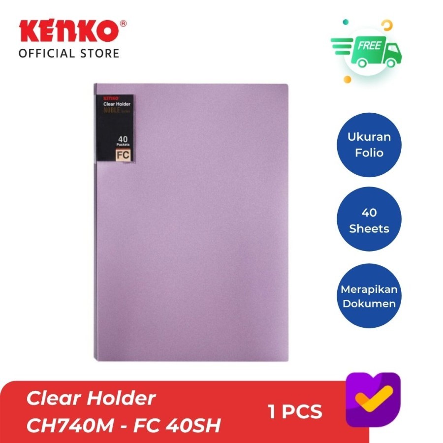 

CLEAR HOLDER CH740M - FC 40SH Metallic Color KENKO
