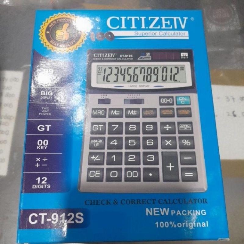 

kalkulator CITIZEN 12 digit