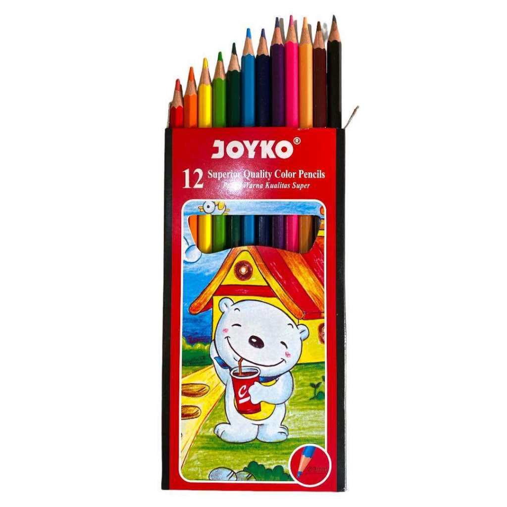 

Pensil Warna Panjang Joyko 12 Warna