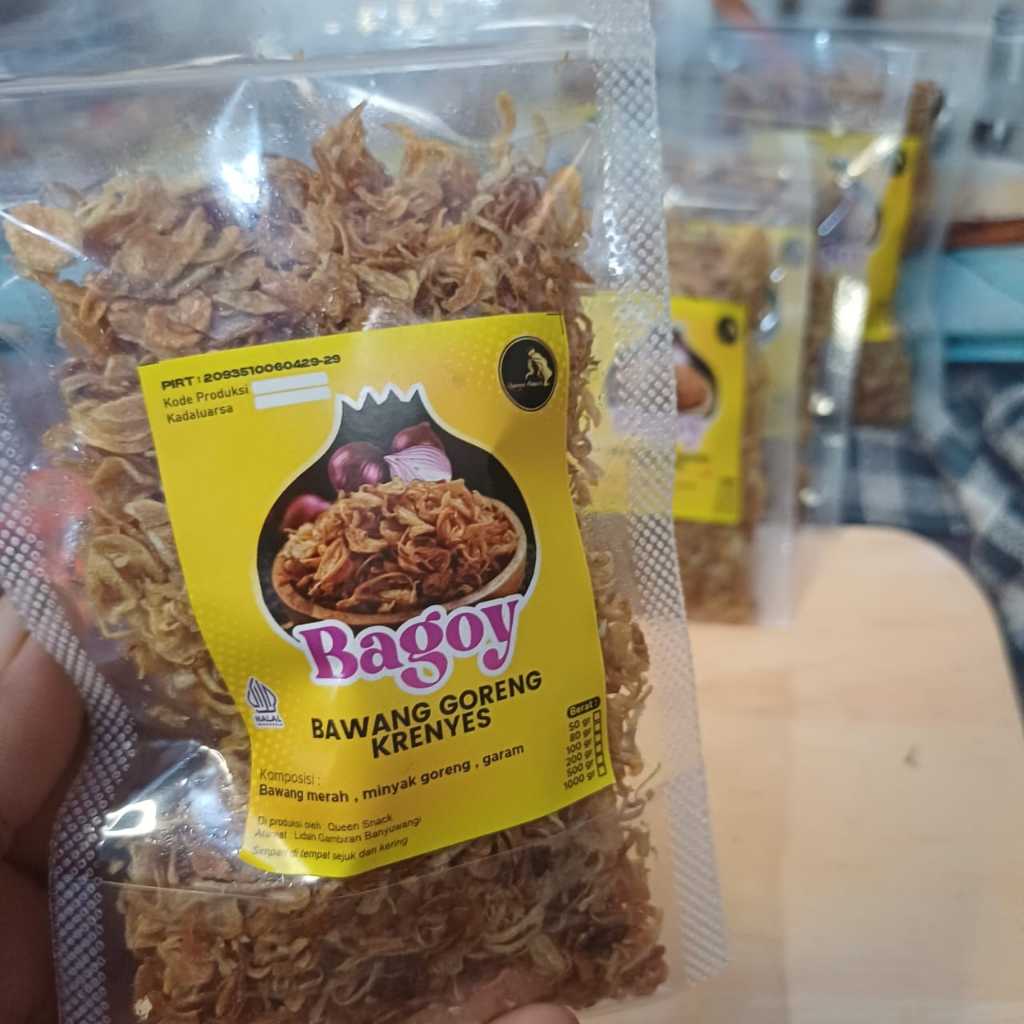 

BAWANG GORENG ASLI premium kriuk / Premium Fried Shallots Kriuk