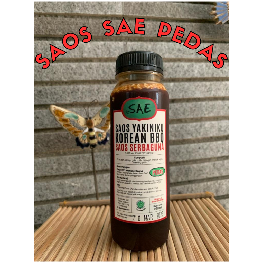 

Saos Serbaguna Korean BBQ Yakiniku SAE PEDAS GURIH HALAL