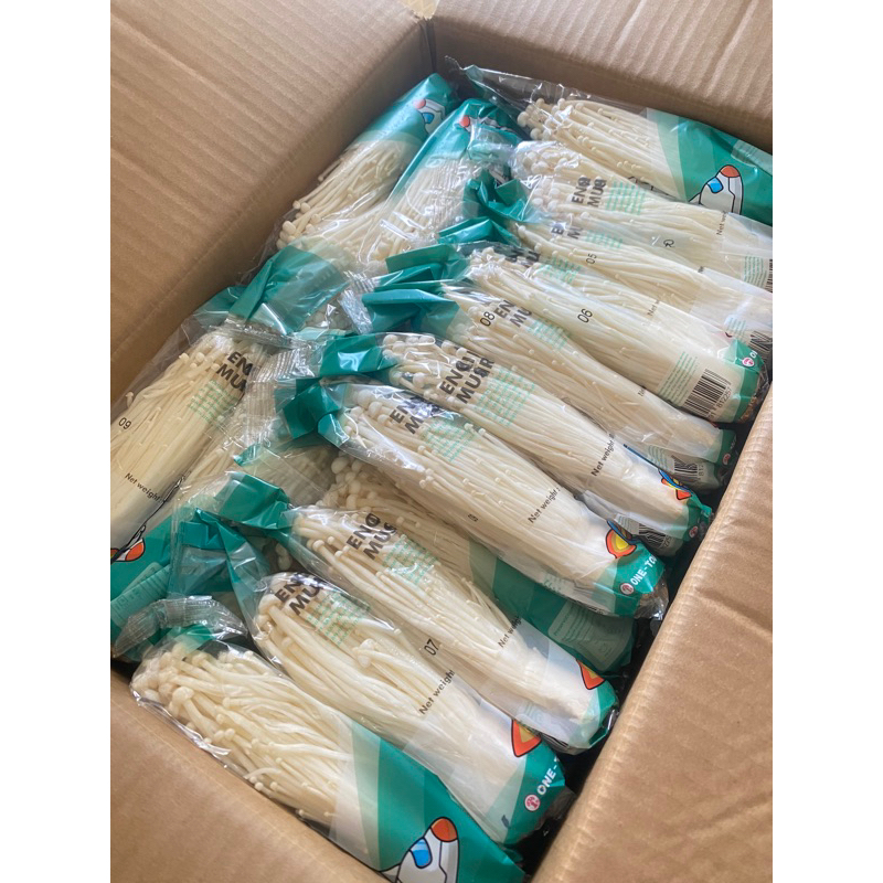 JAMUR ENOKI 1 DUS 50 PCS