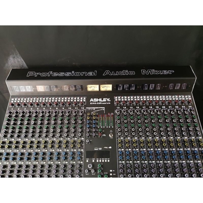 Mixer Ashley King 24 Premium King24 Premium 24ch Original Effect Ashley Reverb 1000