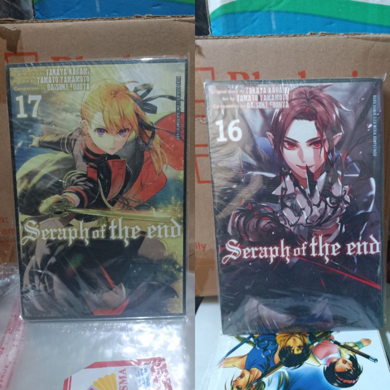 Komik seraph of the end 16,17 segel / komik seraph of the end vol 16,17 segel