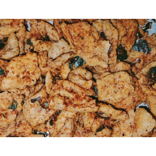 

CAMILAN 1 KG KERUPUK RAMBAK TAHU KOTAK PEDAS DAUN JERUK