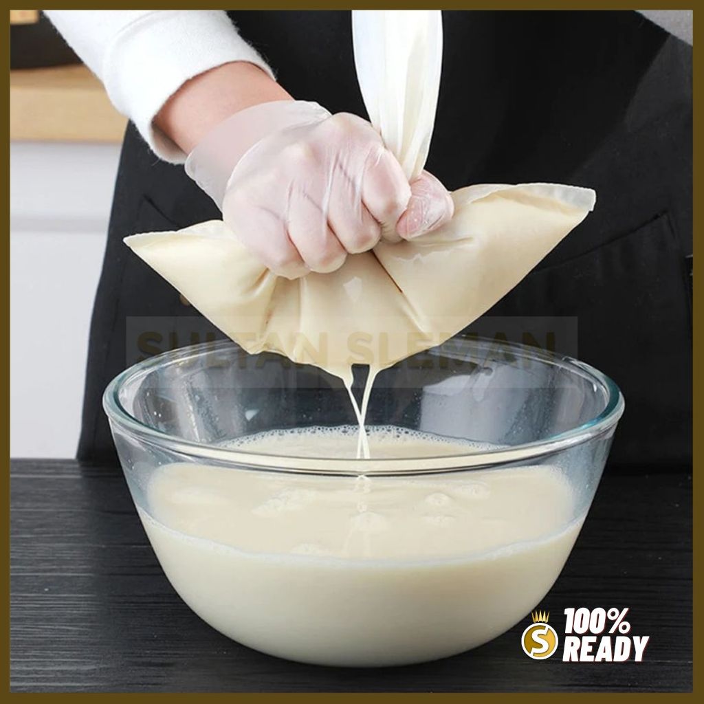 Kain Saring Nilon Serut Susu Kedelai / Kain Saringan Susu Kedelai Kacang Almond Santan Buah Peras
