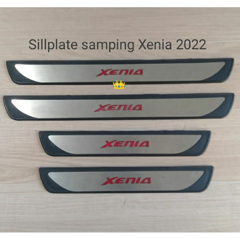 SILLPLATE SAMPING, BELAKANG XENIA AVANZA 2022 / PELINDUNG INJAKAN KAKI PINTU MOBIL XENIA, AVANZA 202