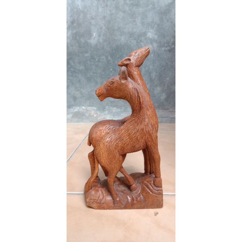 ukiran jepara kayu jati patung kuda