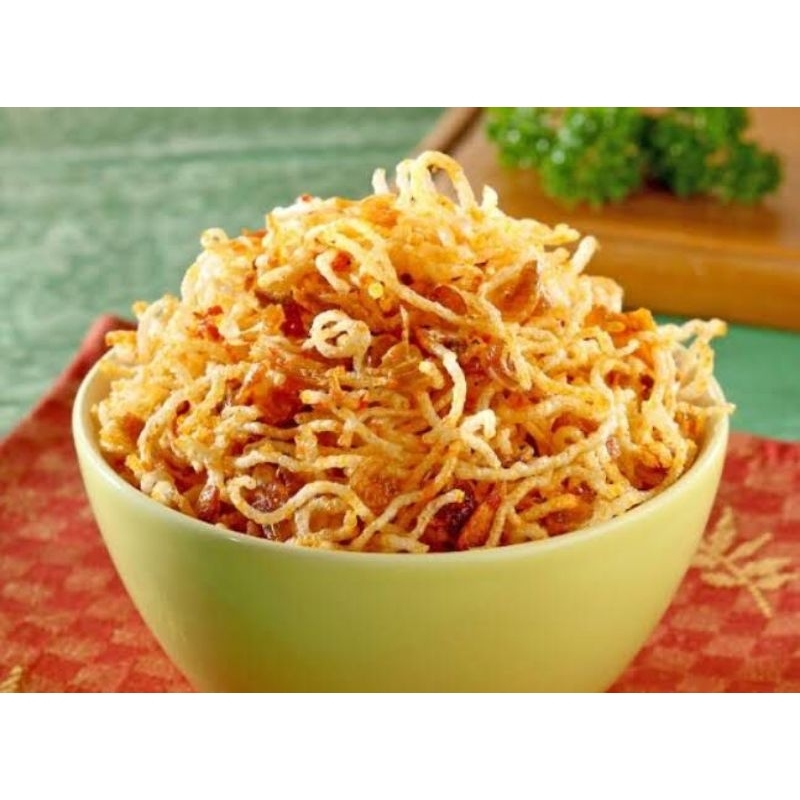 

jajanan jadul bihun goreng kremes daun jeruk 1kg 500gr 250gr