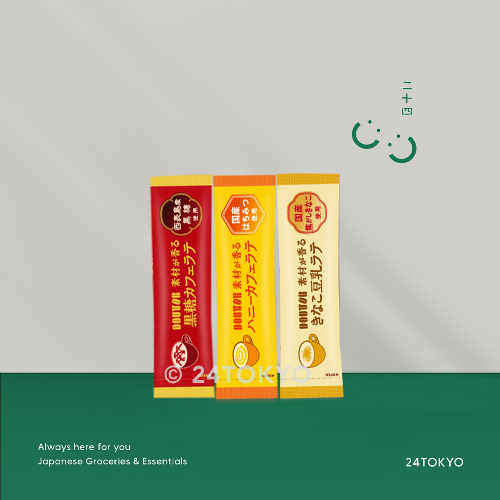 24Tokyo - Kopi hitam doutor instan kopi susu sachet premium Jepang