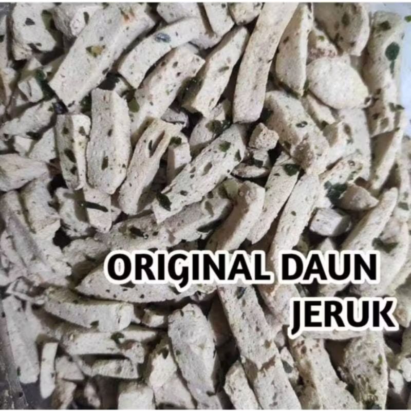 

Basreng extra daun jeruk basreng original kemasan 100 gram