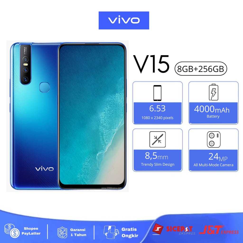 HP VIVO V15 RAM 8/256 GB TERBARU TERMURAH / HANDPHONE VIVO V15 RAM 8/256 GB GARANSI 1 TAHUN