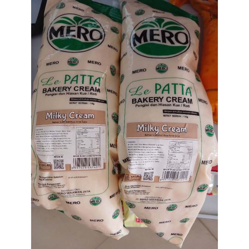 

selai MERO lepata milky cream 1kg