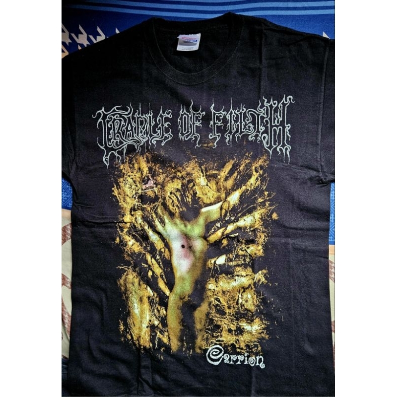 vintage 2003 CRADLE OF FILTH smell the grave