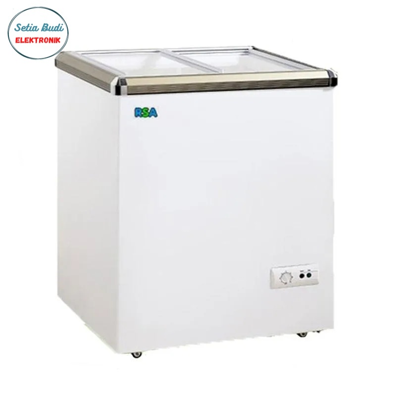 Sliding Glass Freezer RSA 100 Liter XS-110