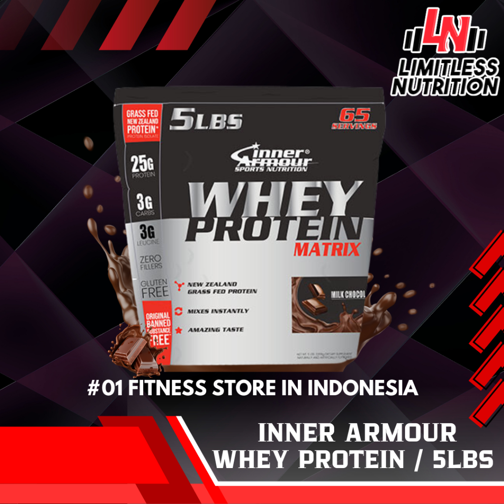 

Inner Armour Whey Protein Matrix 5lbs Whey Protein 5 lbs - Choco