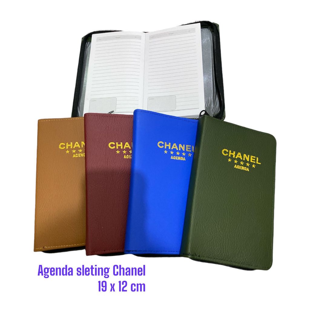 

[1 Pcs] Buku Agenda Sleting 100 Lembar Chanel / Notebook Catatan Kerja Sleting 100 Lembar Chanel