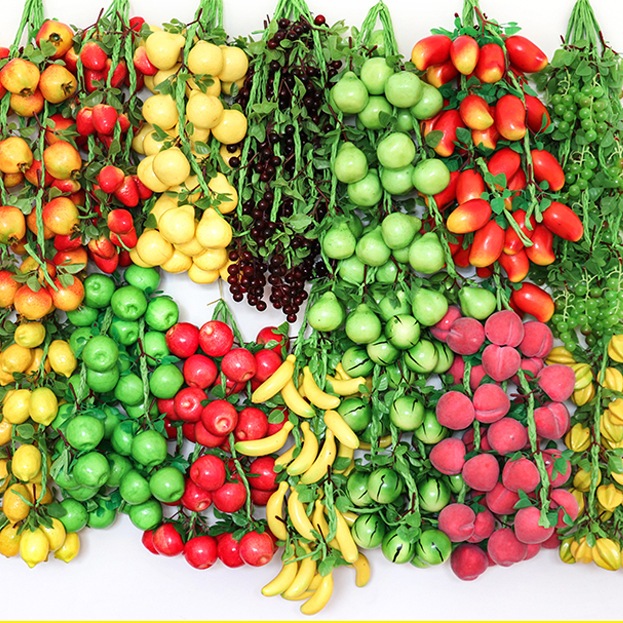 Buah hias sayur hias buah artisial sayur artifisial replika buah sayur buah imitasi sayur imitasi