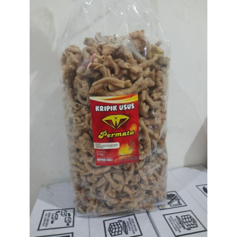 

Keripik Usus Berat 1kg Asli Ayam Renyah