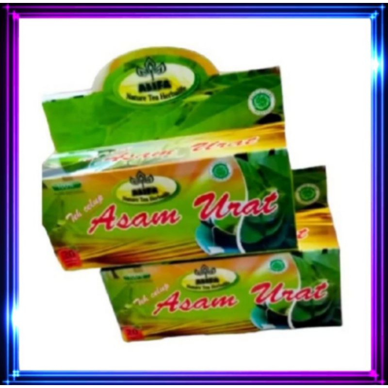 

Teh celup herbal minuman alami asam urat nyeri sendi rematik persendian tulang pegel linu kesemutan encok isi 20