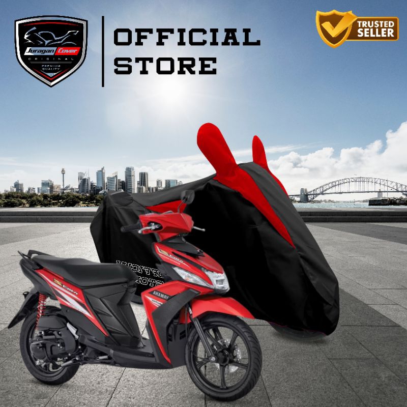 cover motor Mio M3 sarung motor selimut motor waterproof bahan anti air