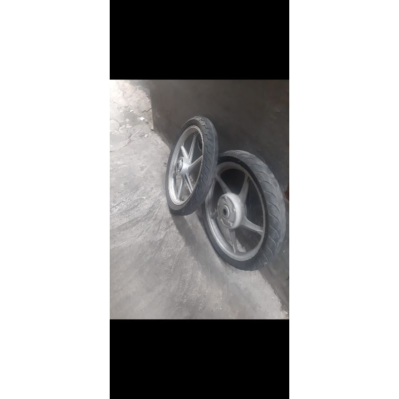 velg nouvo enkei original blkg n yoko depan