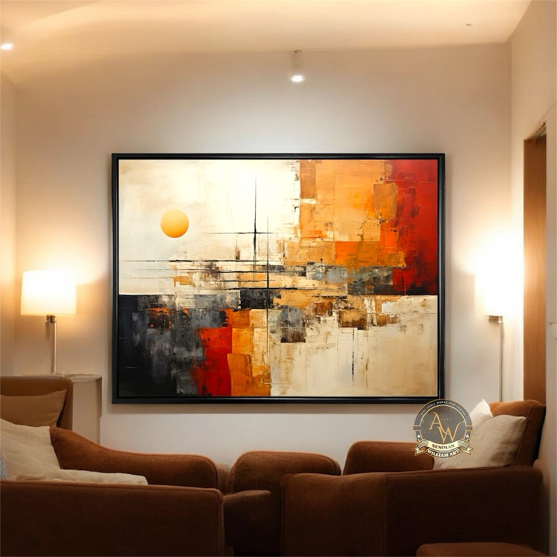 

lukisan dinding abstrak ~ abstract modern art