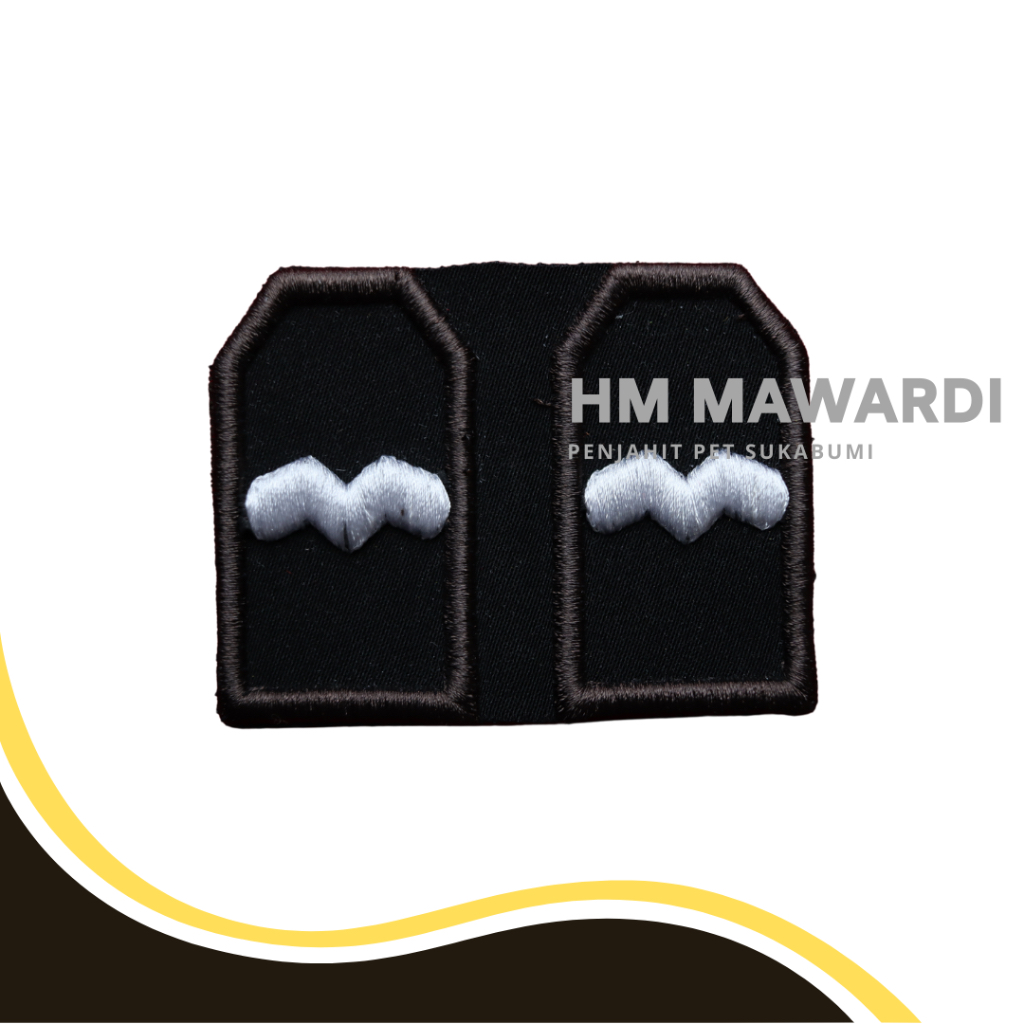 Pangkat Aipda Bordir Timbul